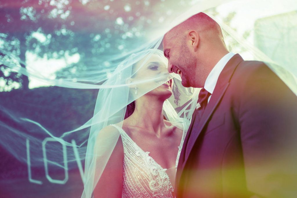 Poljubac mladenaca, umjetnički efekt - Fotosvijet Studio